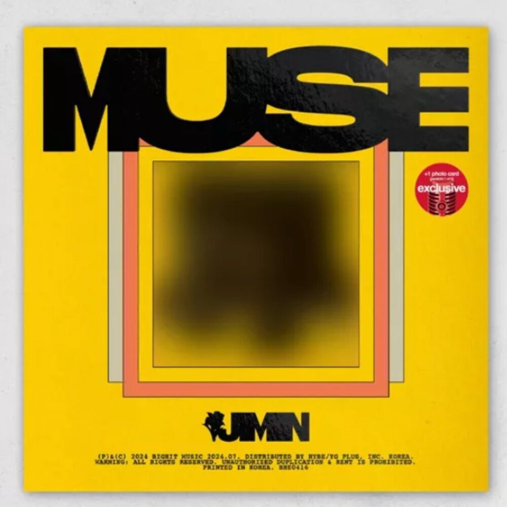 💛 Jimin – MUSE [Target Exclusive | SERENADE Ver. | Yellow Cover]